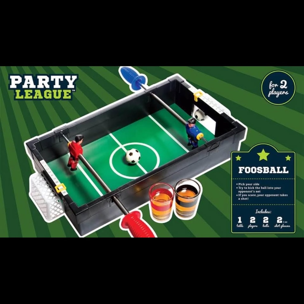 Foosball Table Drinking Game